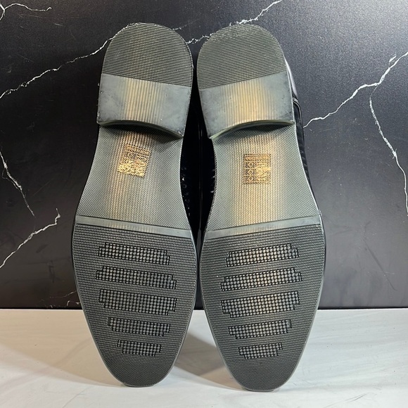 Ermax Men’s Oxford Shoes Black sz 8 - Picture 7 of 8